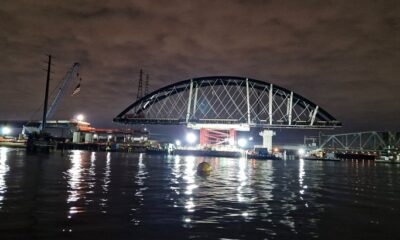 Mammoet rail bridge