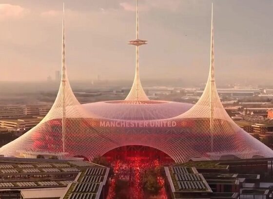 New Manchester United stadium.