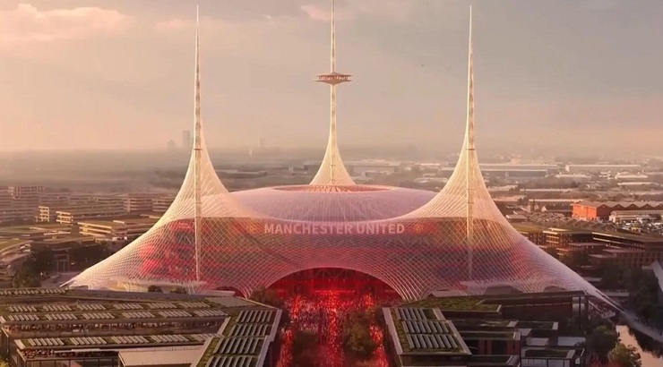 New Manchester United stadium.