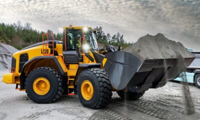 Volvo's next-gen L220 wheel loader.
