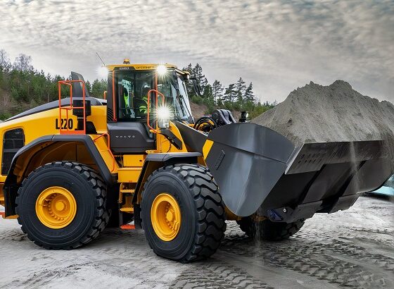 Volvo's next-gen L220 wheel loader.
