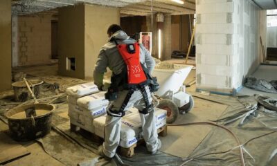 A German Bionic exoskeleton at work. (Photo: German Bionic)