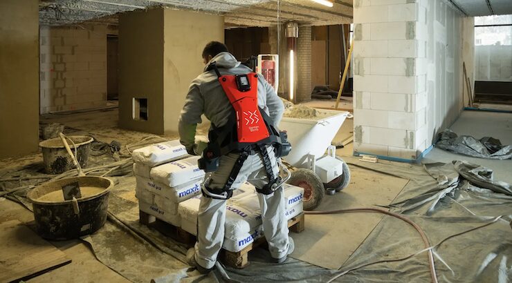 A German Bionic exoskeleton at work. (Photo: German Bionic)
