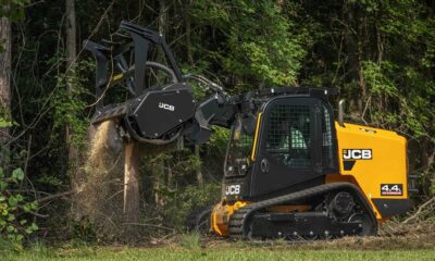 JCB 400T compact track loader mulcher
