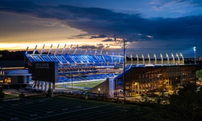 The David Booth Kansas Memorial Stadium.