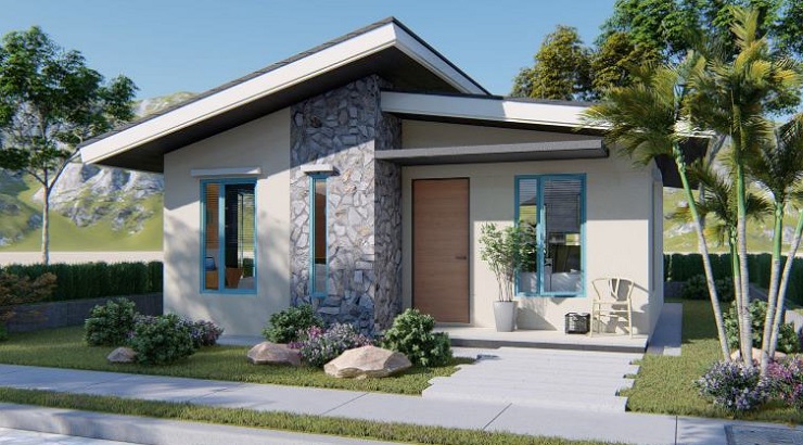 A simple house design.