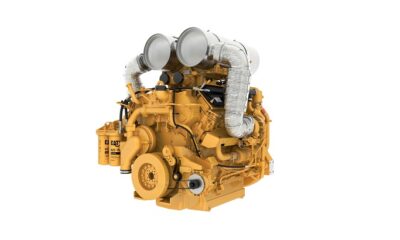 The Cat® C32B engine. (Photo: Caterpillar)
