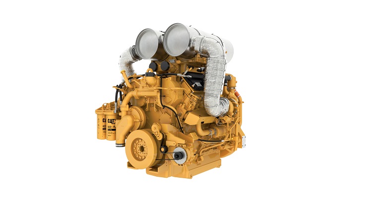 The Cat® C32B engine. (Photo: Caterpillar)