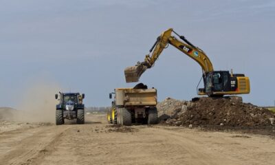 Ongoing road construction