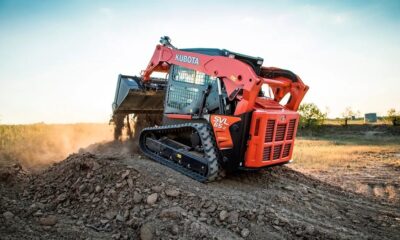Kubota SVL65-2s compact track loader.