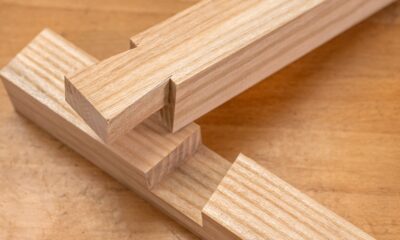 A half-lap joint. (Photo: Courtesy)
