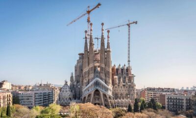 La Sagrada Família in Barcelona, Spain.