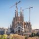 La Sagrada Família in Barcelona, Spain.