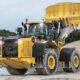 John Deere 904 X-Tier wheel loader operating on a construction site